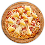 Ham & Pineapple Pizza  10'' 